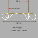 lustre design nordique à led intensité variable pour intérieur