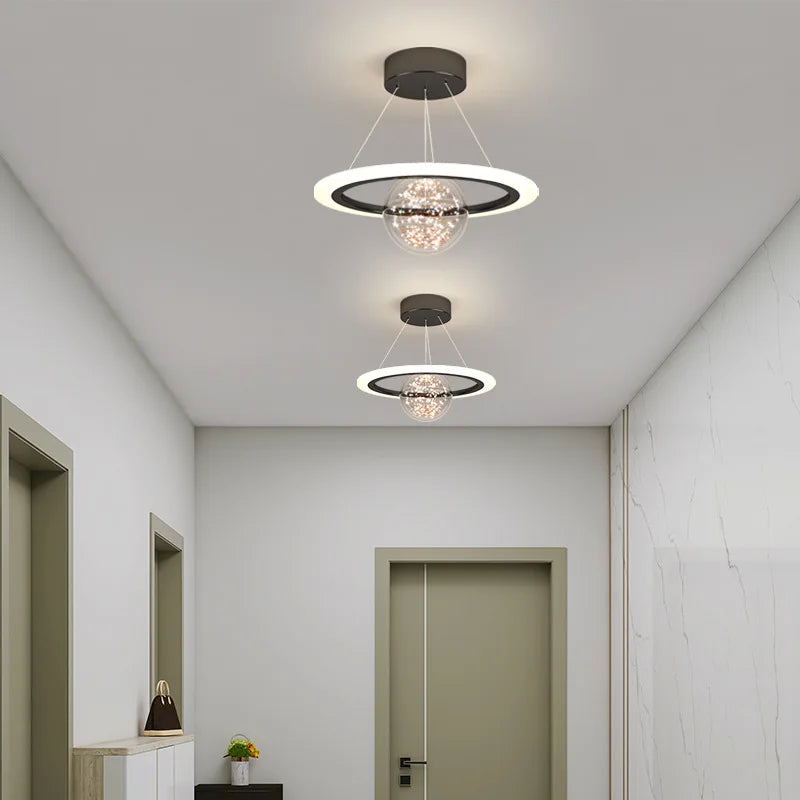 plafonnier led moderne pour décoration intérieure et éclairage élégant - vue 5 sur 9