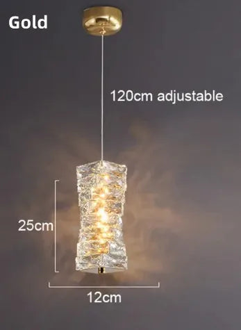 applique murale en cristal moderne lampe à led pour intérieur