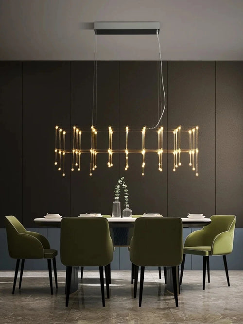 lustre LED postmoderne créatif pour bar et réception - vue 3 sur 8