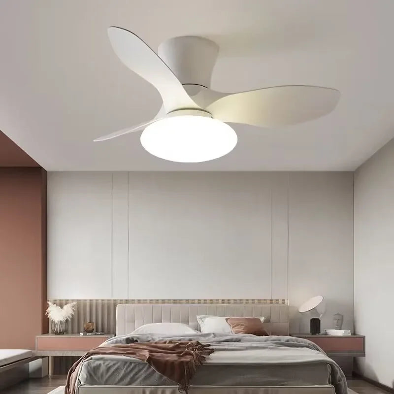 ventilateurs de plafond lumineux avec télécommande et variateur de lumière - vue 4 sur 12