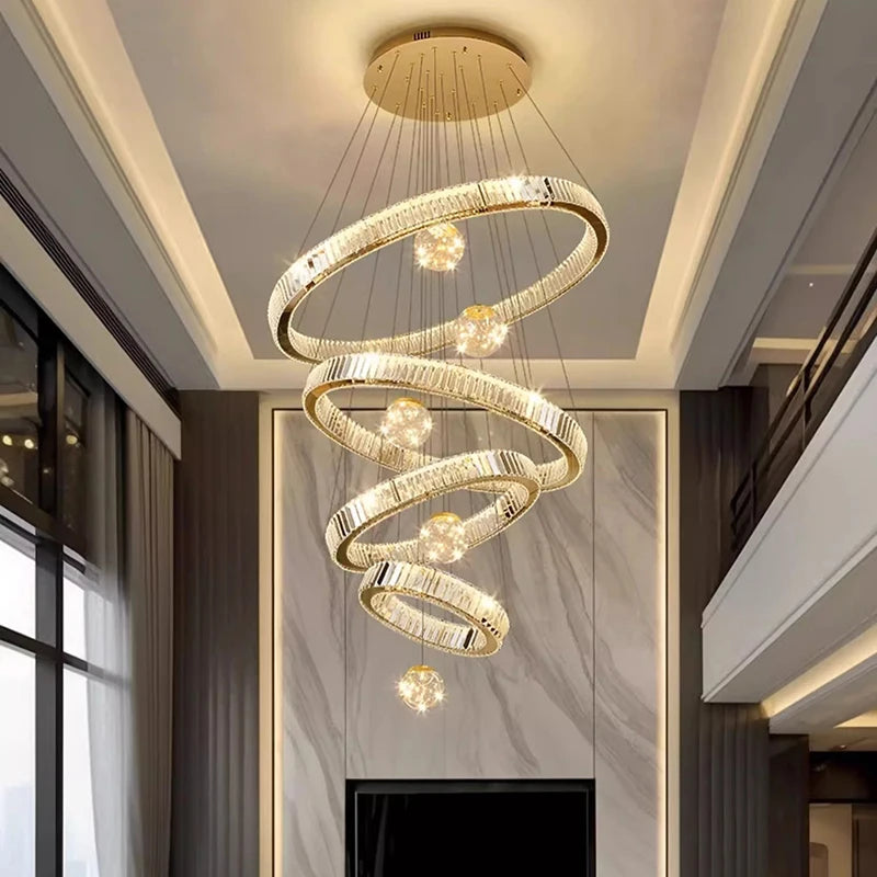 lustre moderne led pour éclairage intérieur suspendu - vue 5 sur 11