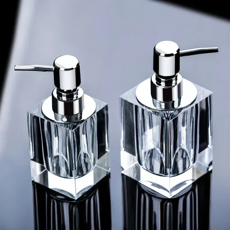 bouteille en verre pour désinfectant et distributeur de savon - vue 5 sur 29