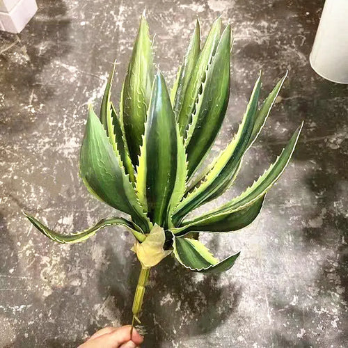 plantes succulentes artificielles aloe vera décoration intérieure et extérieure - vue 3 sur 8