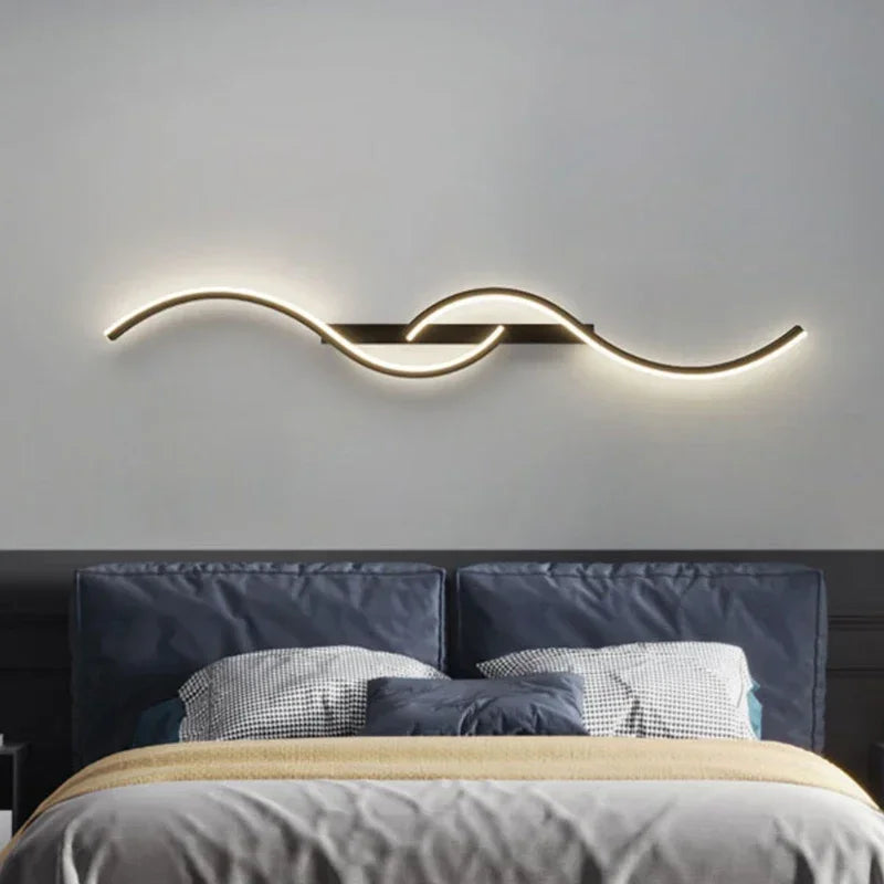 applique murale led moderne pour décoration intérieure et éclairage élégant - vue 6 sur 18