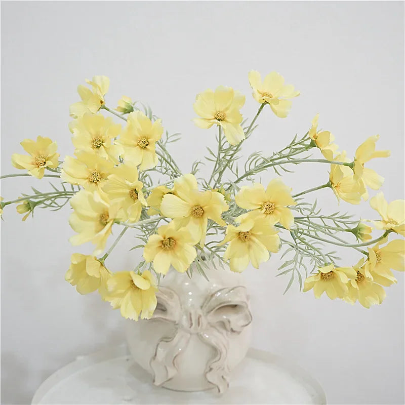 lot de 3 fleurs artificielles décoratives pour événements festifs - vue 4 sur 8