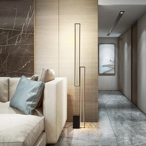 lampadaire minimaliste moderne créatif haut de gamme design - vue 4 sur 8