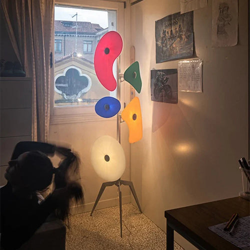 lampadaire design moderne en acrylique créatif pour intérieur - vue 3 sur 8