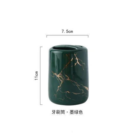 accessoires en céramique pour décoration de salle de bain - vue 21 sur 24