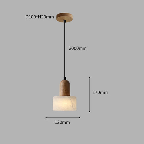 applique murale en marbre design nordique pour décoration intérieure - vue 6 sur 9