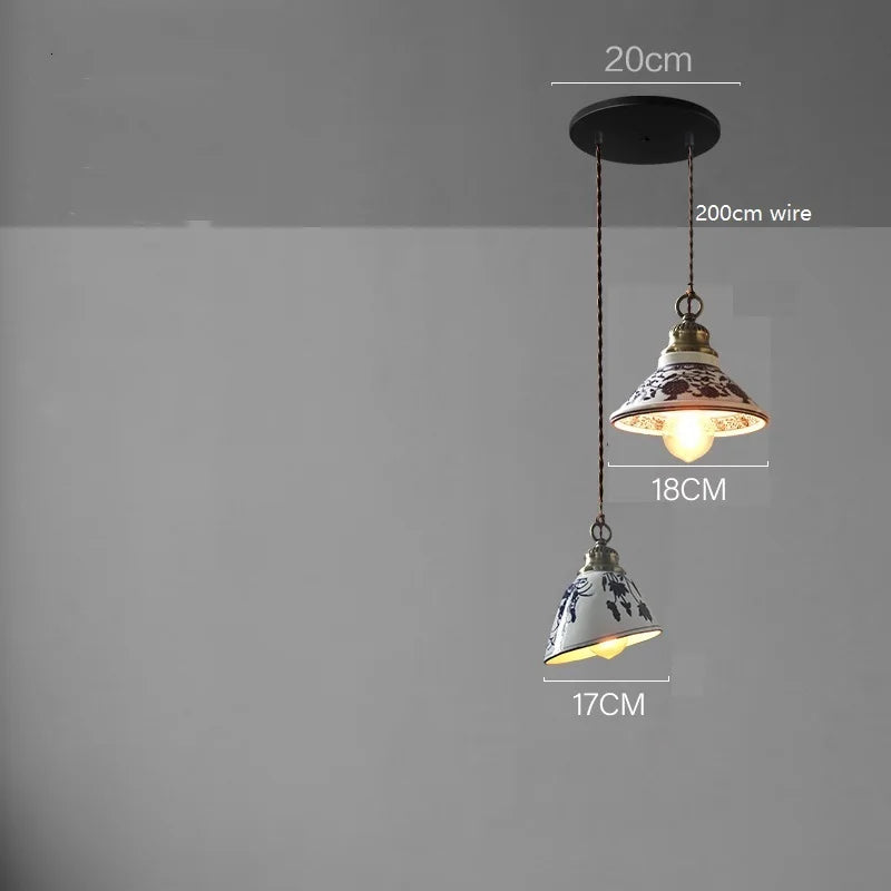 Suspension led en céramique moderne simple - vue 23 sur 29