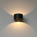 applique murale led ronde en aluminium pour décoration hôtelière