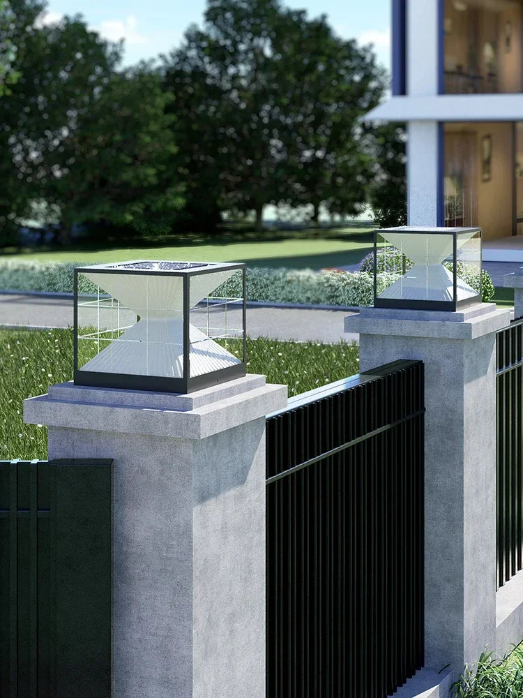 lampes solaires à led pour décoration extérieure de jardin - vue 5 sur 7