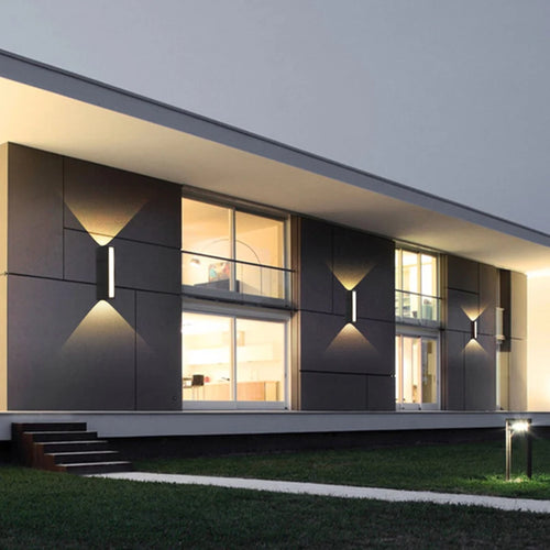 applique murale led étanche design moderne pour intérieur et extérieur - vue 5 sur 10