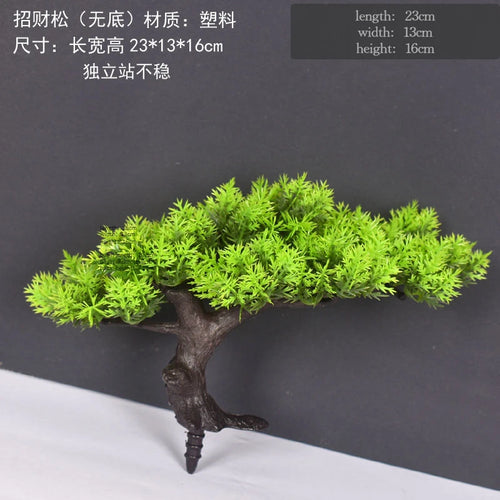 plante artificielle bonsaï en plastique pour décoration intérieure - vue 25 sur 41