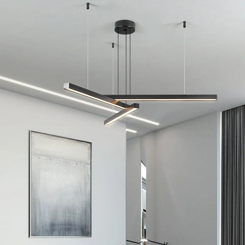 plafonnier led suspendu au design nordique moderne décoratif intérieur - vue 5 sur 17