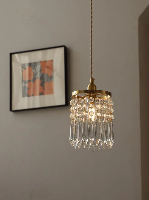 lustre romantique cristal français pour intérieur élégant et raffiné - vue 2 sur 7