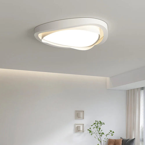 plafonnier moderne style salon crème protection yeux spectre complet - vue 6 sur 8