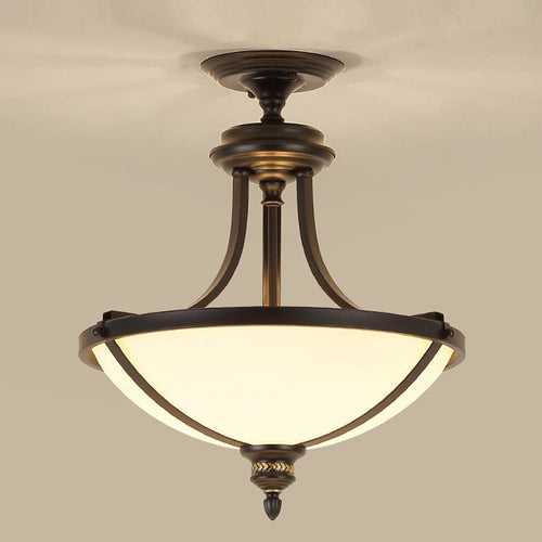 plafonnier scandinave vintage rétro led style américain - vue 5 sur 9