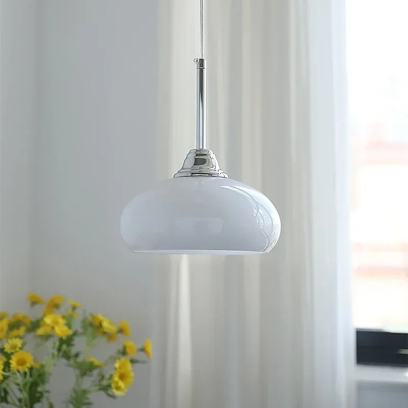 suspension en métal et verre style nordique pour intérieur décoratif - vue 3 sur 10