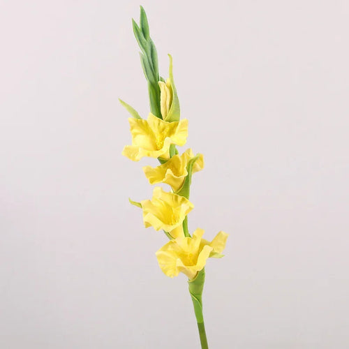 fleurs artificielles glaïeuls pour décoration de fête et bureau - vue 10 sur 12