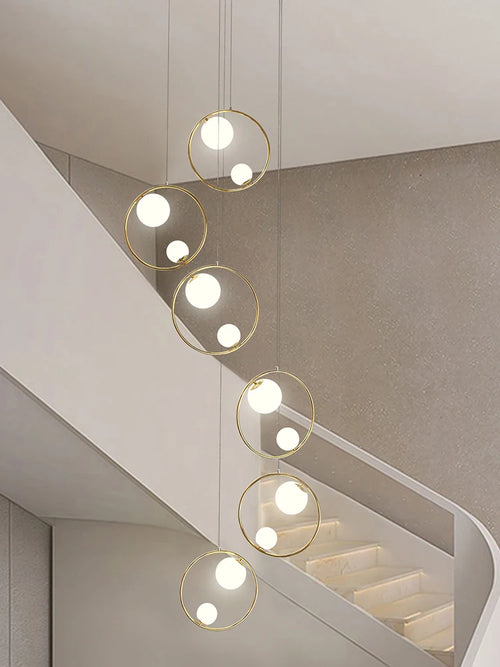 lustre moderne design pour un intérieur loft élégant - vue 2 sur 14