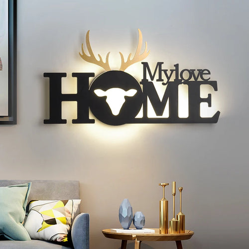 applique murale led lettre pour décoration intérieure enfants - vue 5 sur 12