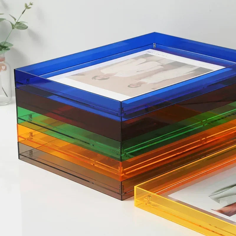 cadre acrylique transparent pour photos et décorations diverses - vue 6 sur 15