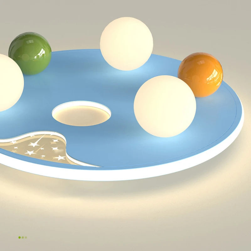 plafonnier boule à bulles moderne pour chambre d'enfant - vue 6 sur 8