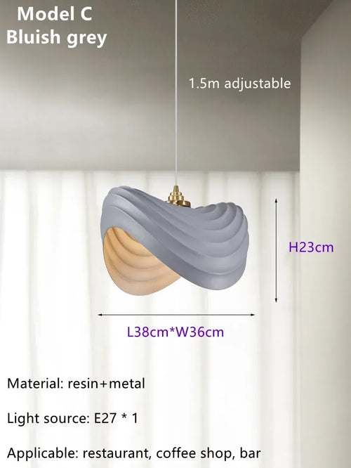 suspension moderne nordique design art pour décoration intérieure
