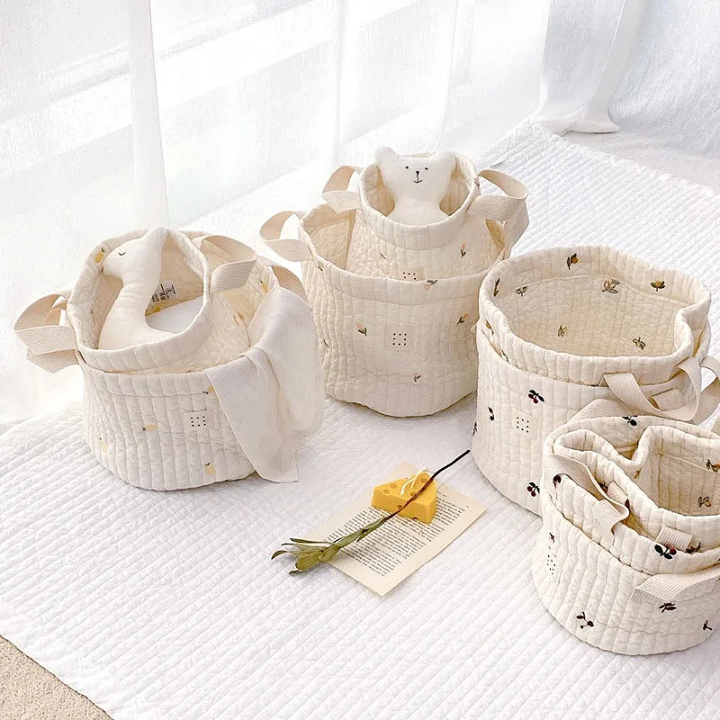 sac de rangement polyvalent pour couches vêtements et jouets - vue 4 sur 12
