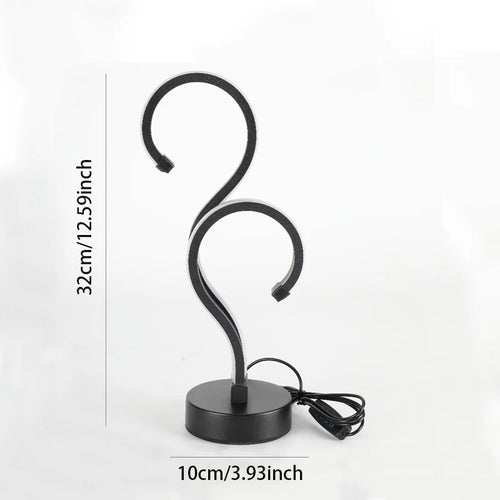 lampe de bureau créative à intensité variable trois couleurs pour protection des yeux - vue 6 sur 7