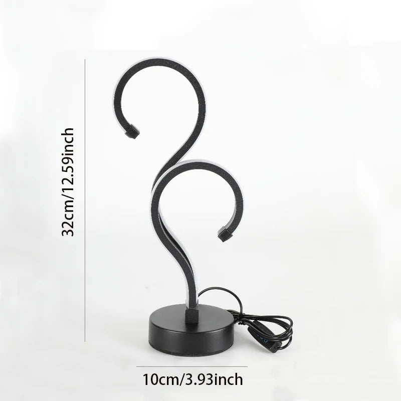 lampe de bureau créative à intensité variable trois couleurs pour protection des yeux - vue 6 sur 7
