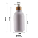 bouteille distributrice de savon portable avec pompe