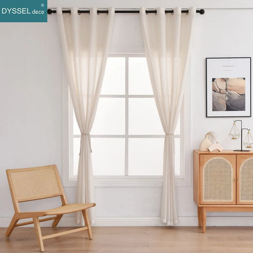 Rideau moderne à rayures style européen salon chambre - vue 5 sur 7