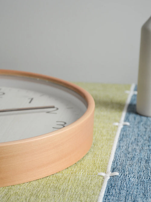 horloge murale en bois moderne décoration créative pour maison - vue 5 sur 7