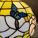 lampe de table papillon style tiffany pour décoration et cadeau