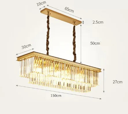 lustre en cristal design créatif pour décoration intérieure - vue 7 sur 15