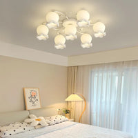 lampe de chevet rétro moderne style crème nordique 2024