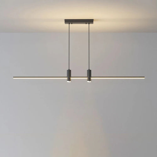 suspension led moderne minimaliste en métal - vue 5 sur 13