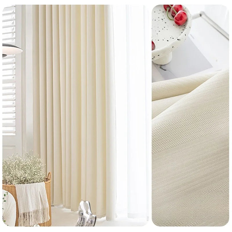 Rideau occultant moderne style ins pour salon chambre - vue 8 sur 13