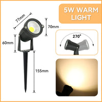 lampes de jardin led étanches pour éclairage extérieur décoratif