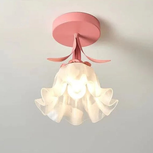 Lampe plafonnier Orchidée 4 Couleurs Moderne - vue 9 sur 10