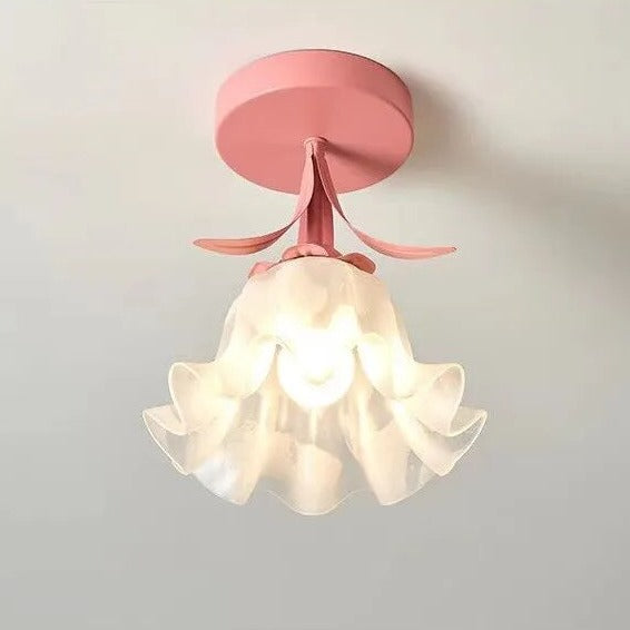 Lampe plafonnier Orchidée 4 Couleurs Moderne - vue 8 sur 10