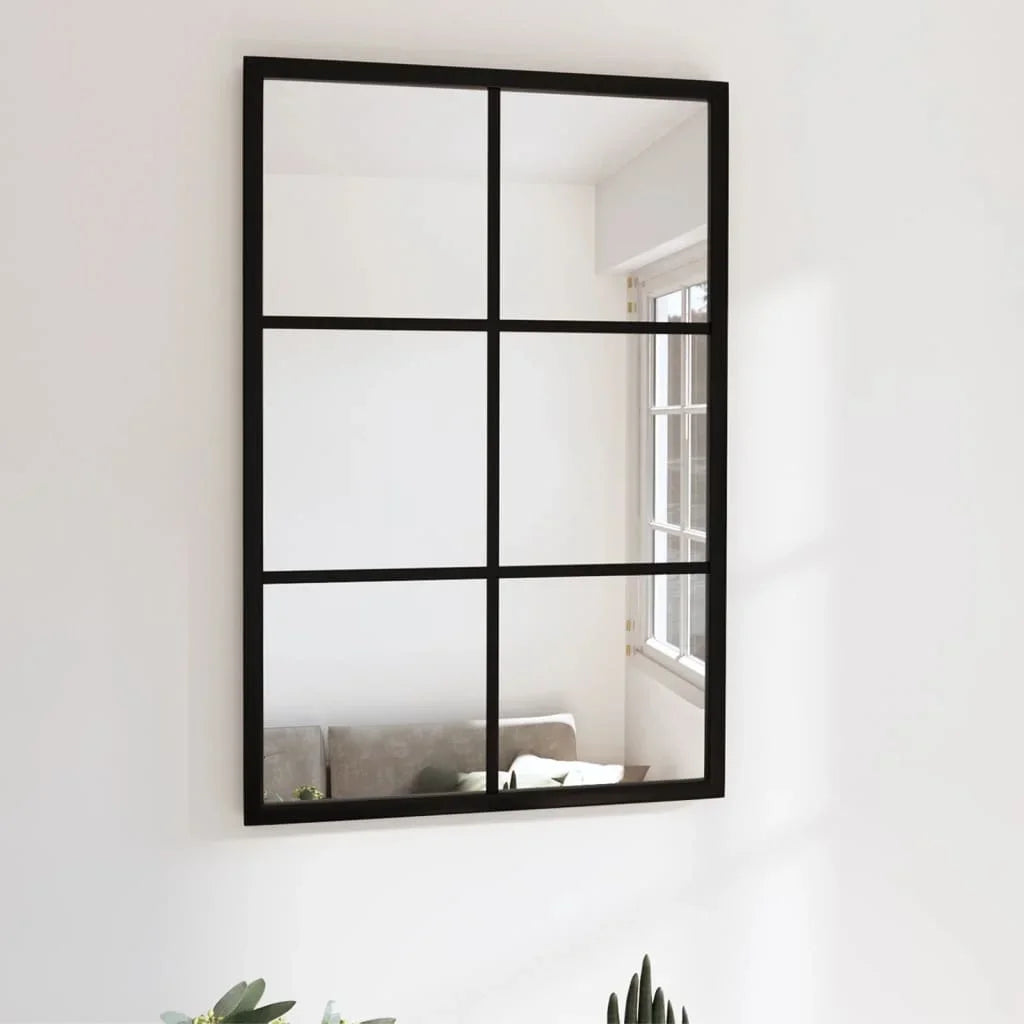 miroir mural en métal pour décoration intérieure moderne - vue 7 sur 7