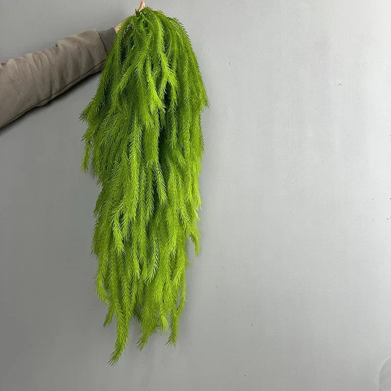 plante artificielle décoration vignes et fougères en plastique - vue 5 sur 11