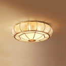 plafonnier en cuivre style européen éclairage créatif pour divers espaces