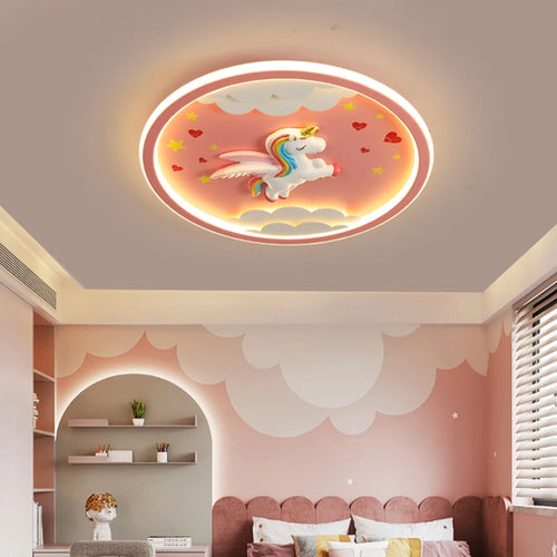 plafonnier led créatif pour chambre d'enfant décorative - vue 6 sur 8