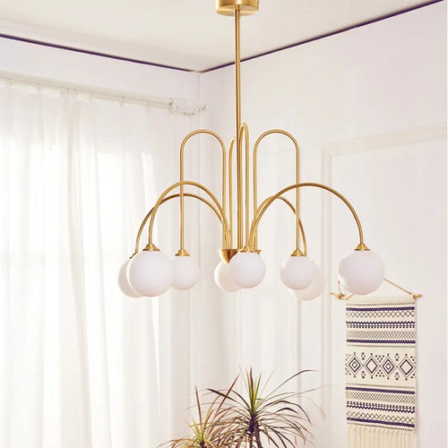 suspension led style italien pour décoration moderne et élégante - vue 2 sur 12