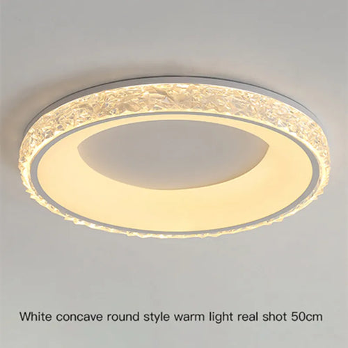 lustre led moderne avec télécommande pour intérieur élégant - vue 3 sur 8